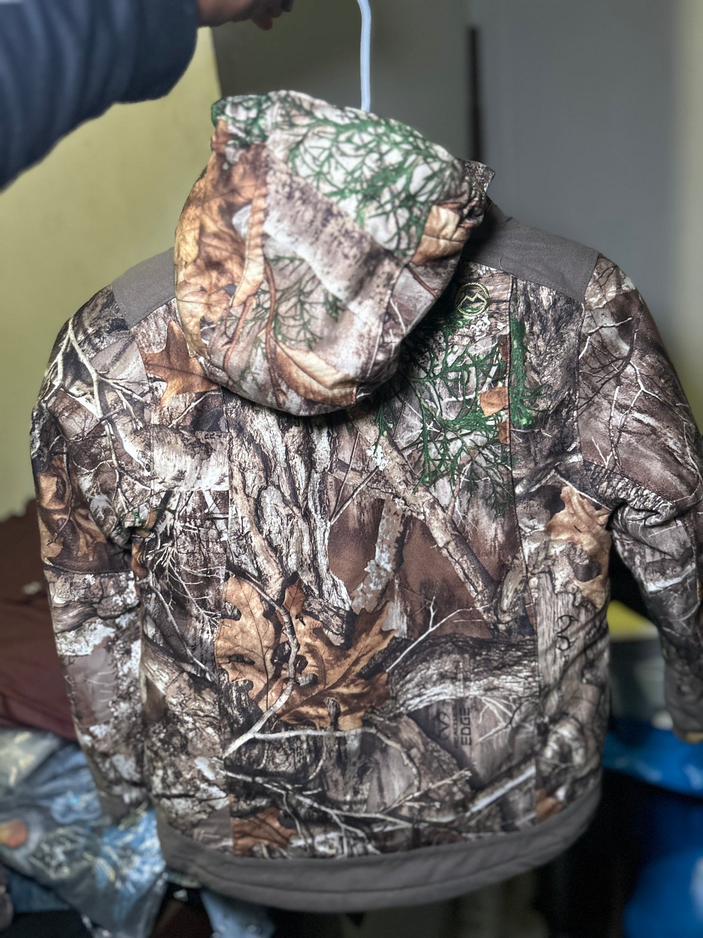 Kids Camo Insulated Jacket