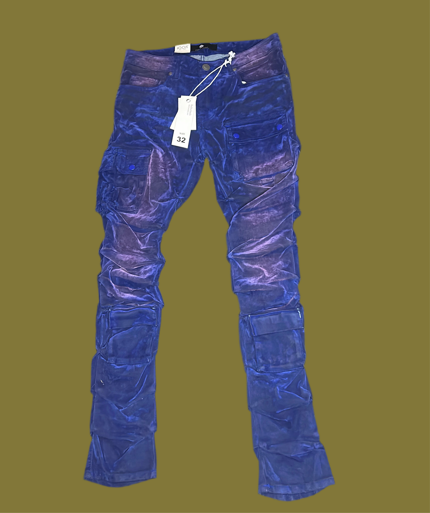 Focus Jeans Men’s Royal Blue Skinny Pants