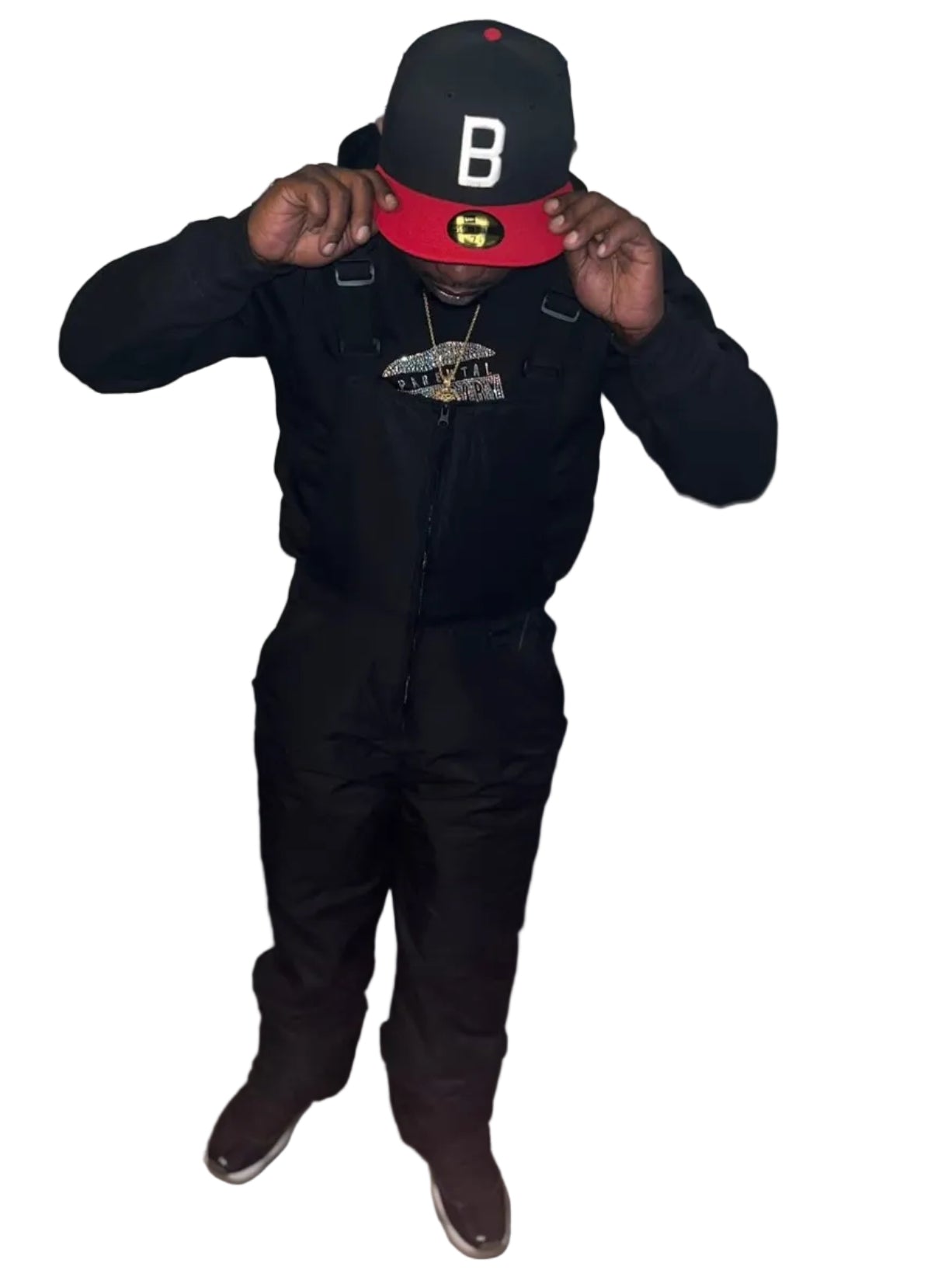 Men’s $treetwear Black Insulated Trap suit