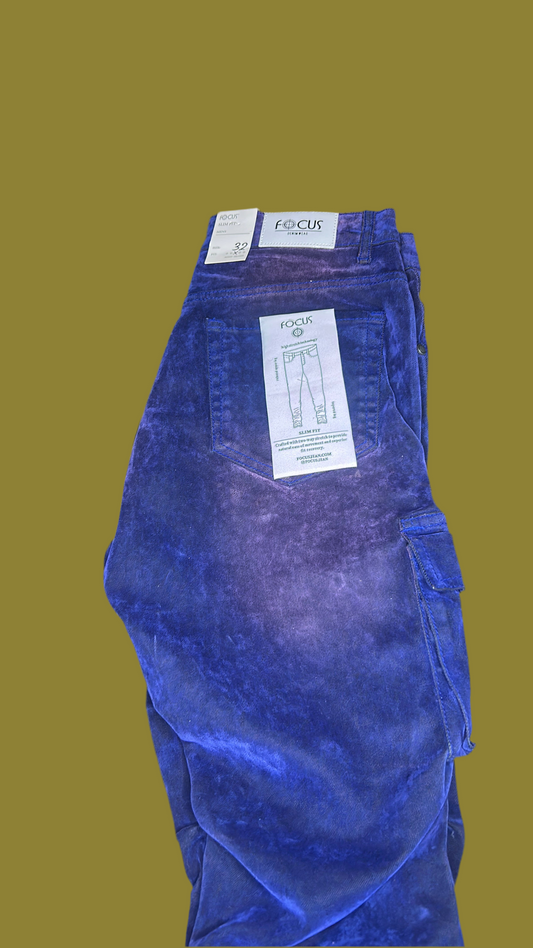 Focus Jeans Men’s Royal Blue Skinny Pants