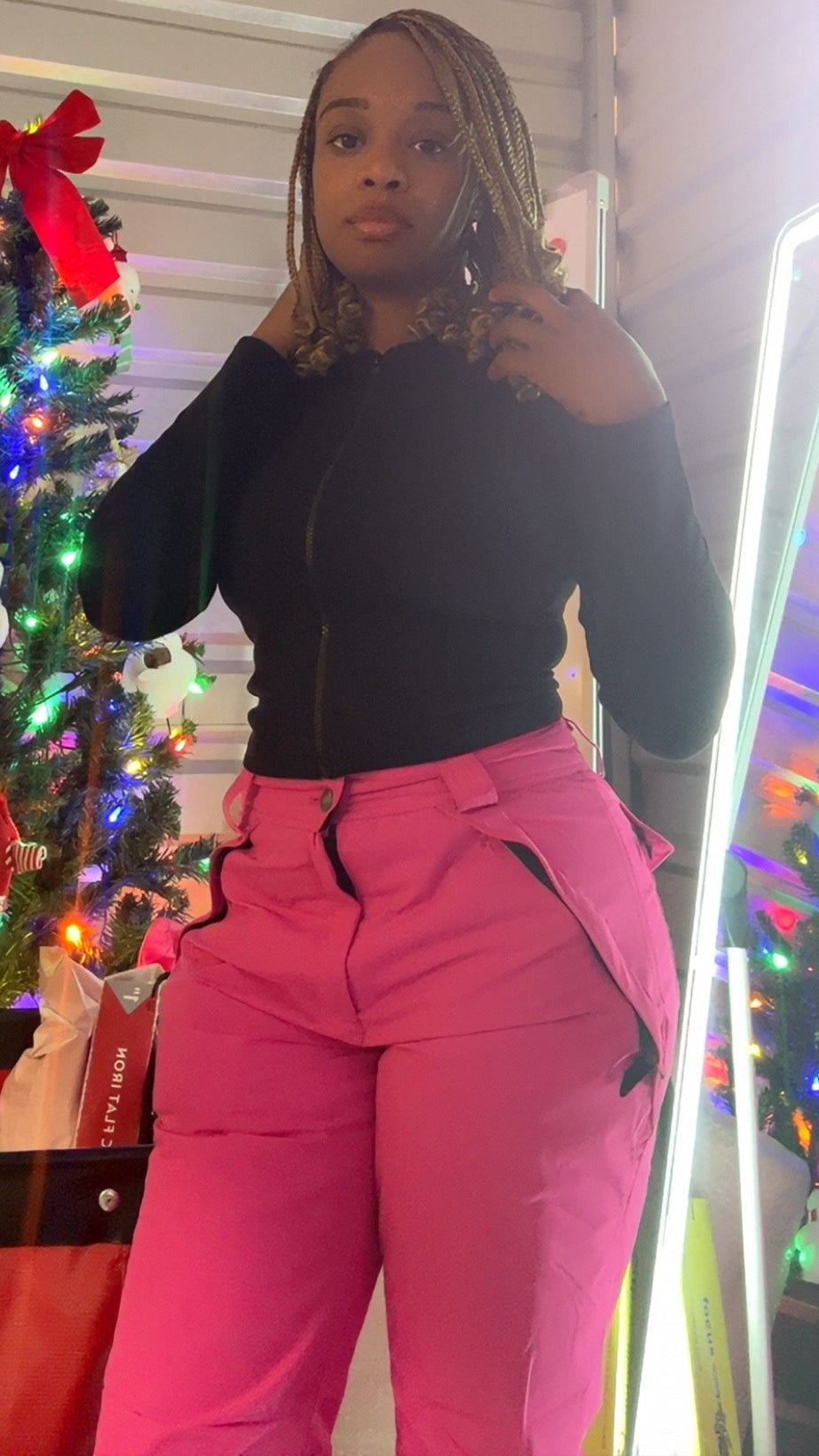 Women’s Pink Insulated Pants