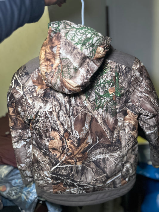 Kids Camo Insulated Jacket
