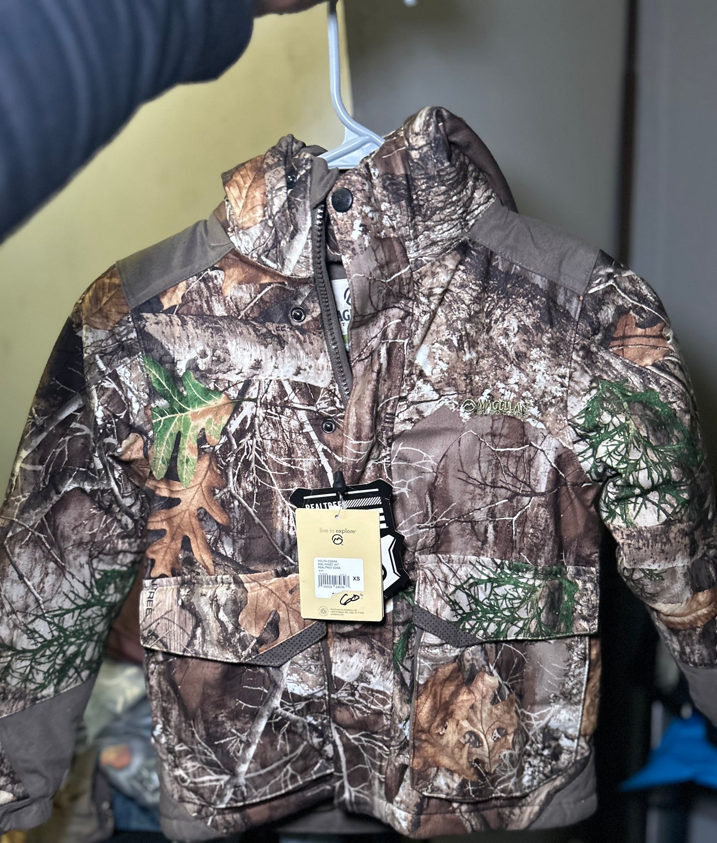 Kids Camo Insulated Jacket